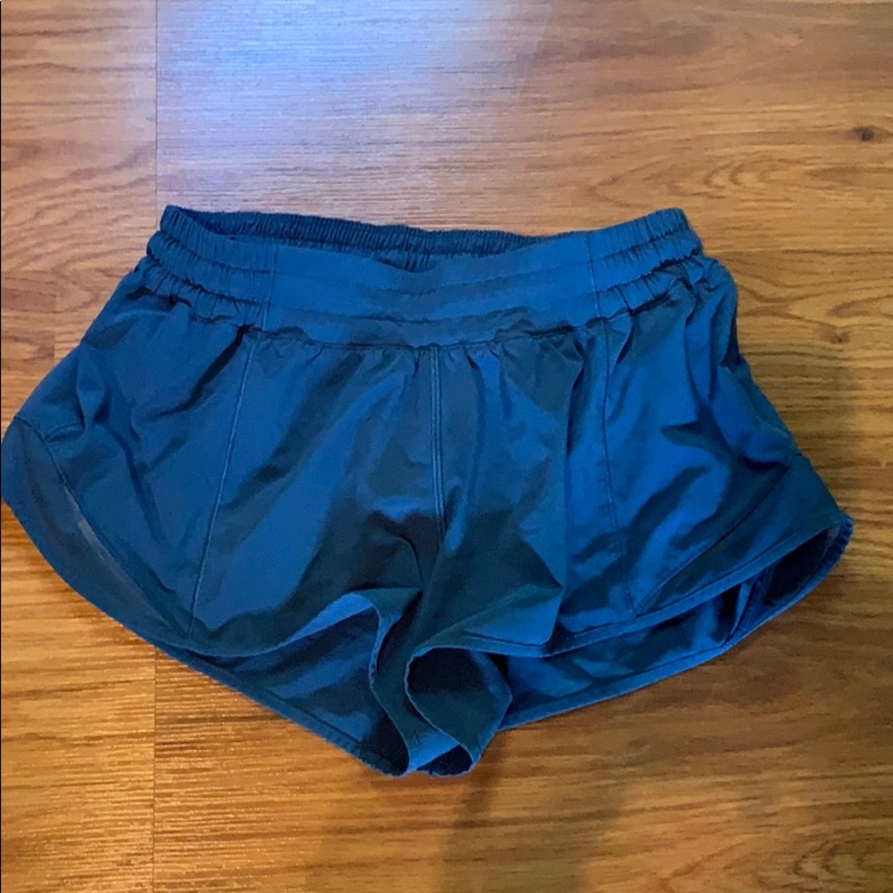 Lululemon “Royal” Hotty Hot Short Shorts